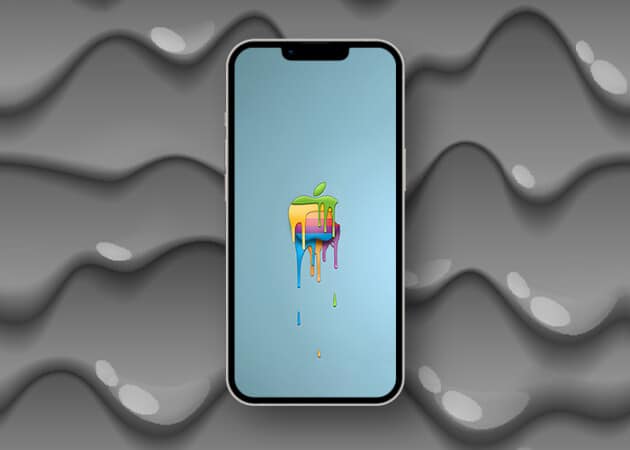 Cool apple logo wallpaper 630x450 1 Cool Apple logo wallpaper