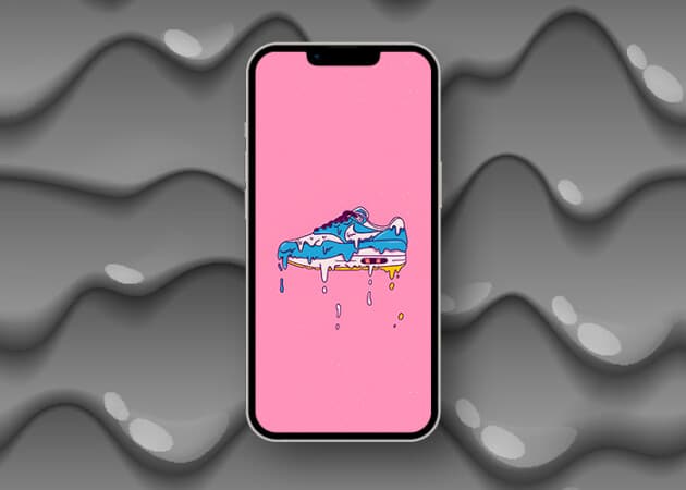 Cool drippy ios wallpaper 630x450 1 Cool drippy iOS wallpaper