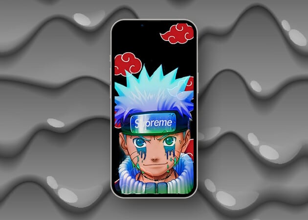 Drippy naruto ios wallpaper 630x450 1 Drippy Naruto iOS wallpaper