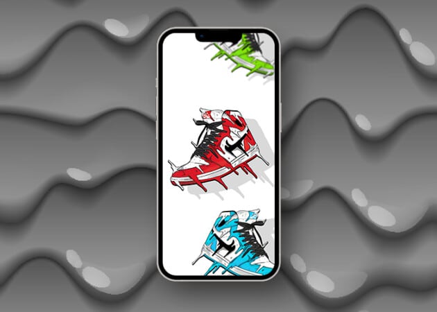 Sneaker swag wallpaper for iphone 630x450 1 Sneaker swag wallpaper for iPhone