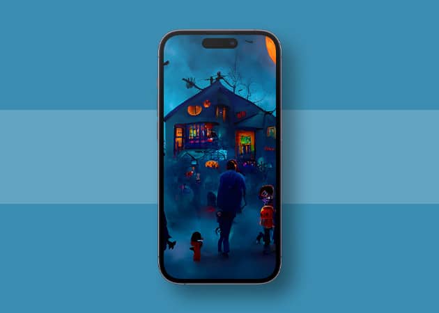 Ghost house wallpaper for iphone Ghost house wallpaper for iPhone