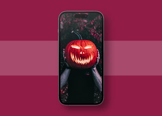 Pumpkin mask wallpaper for iphone Pumpkin mask wallpaper for iPhone